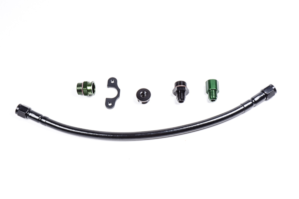Radium Engineering — Radium Engineering Mitsubishi Evolution 9 Fuel Rail Plumbing Kit - view 3